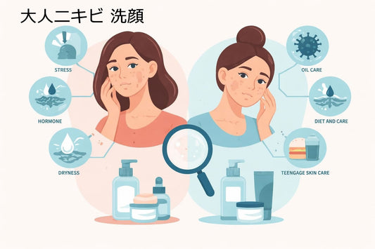 大人ニキビ洗顔の正しいケア方法と選び方【2026年最新版】