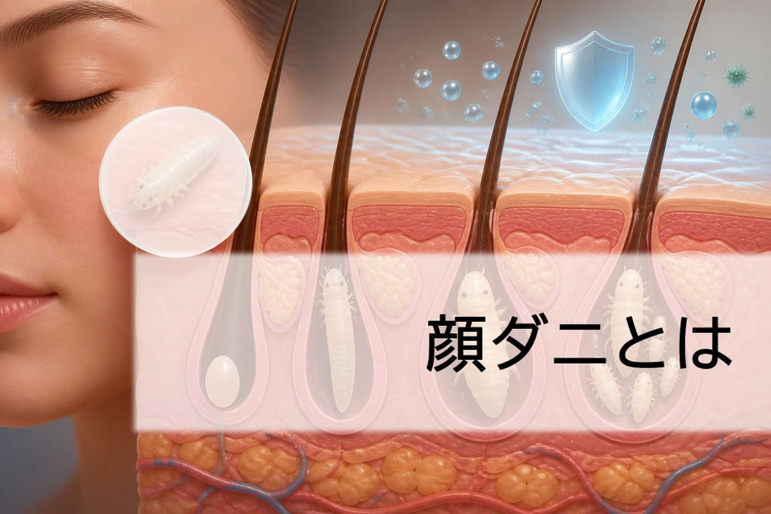 顔ダニとは|皮膚に潜む寄生虫の正体と対策